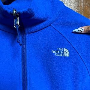 NORTH FACE thrifted zip up